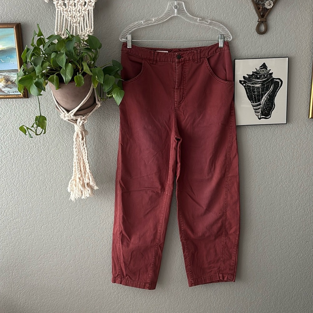 Anthropology Pilcro “The Long Bow” barrel pant
